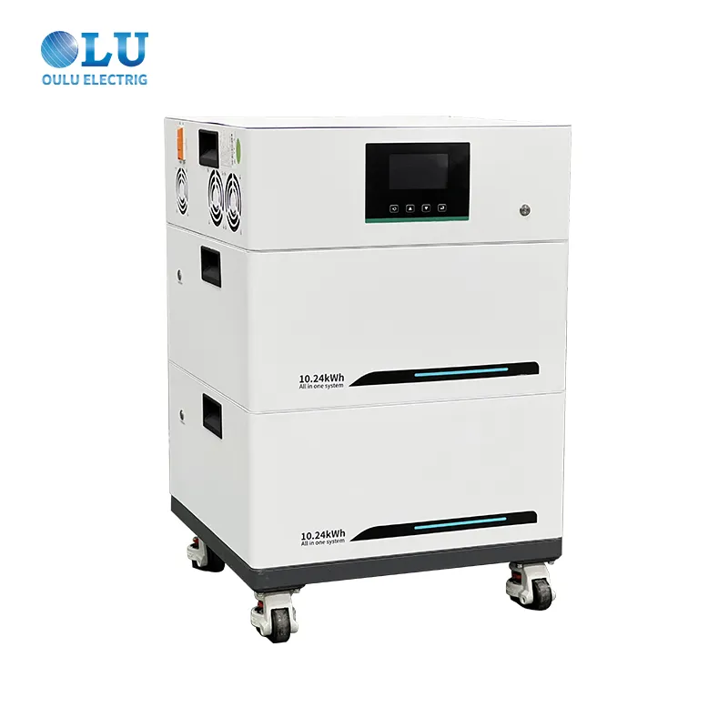 10kVA Sistema Solar Híbrido LiFePO4 Inversor de Armazenamento de Energia com Bateria de Íon de Lítio