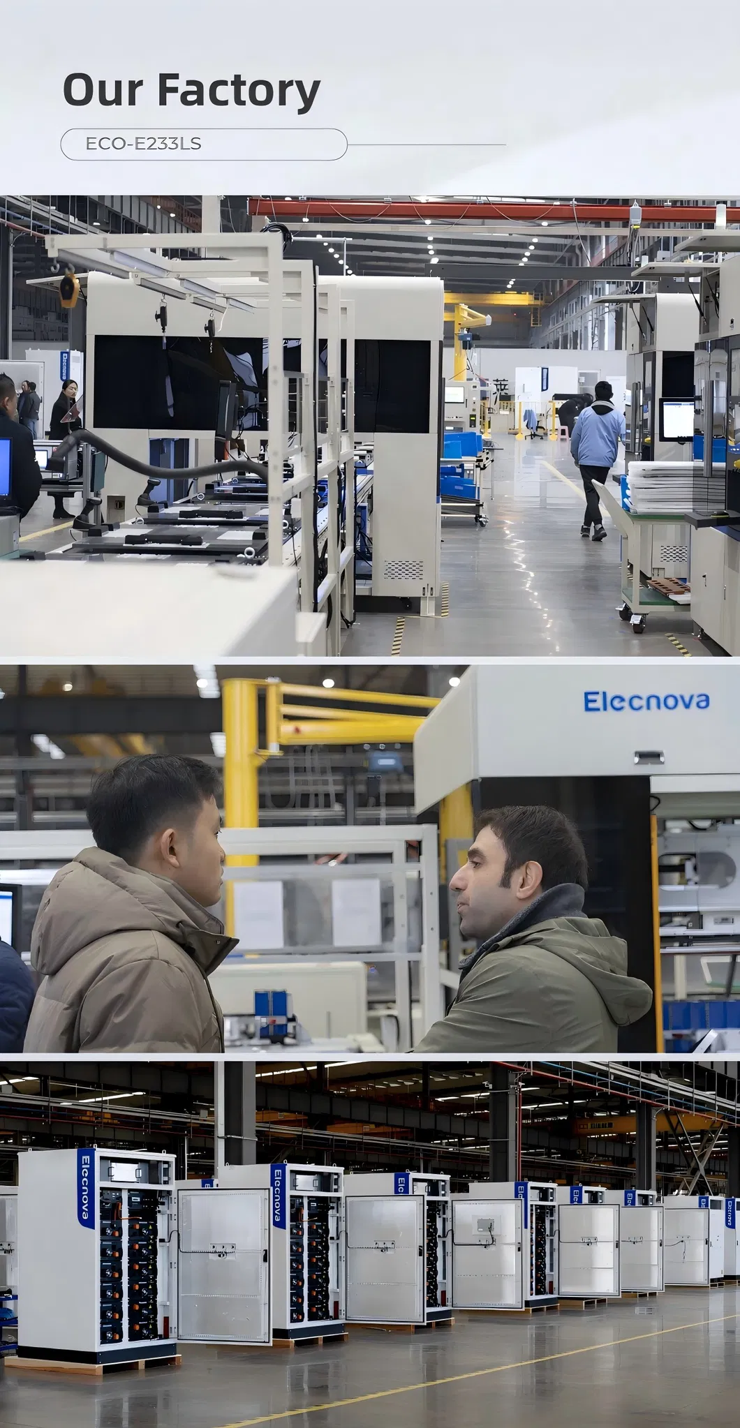 Sistema de Armazenamento de Energia de Bateria Híbrido Solar Comercial Industrial 200kw