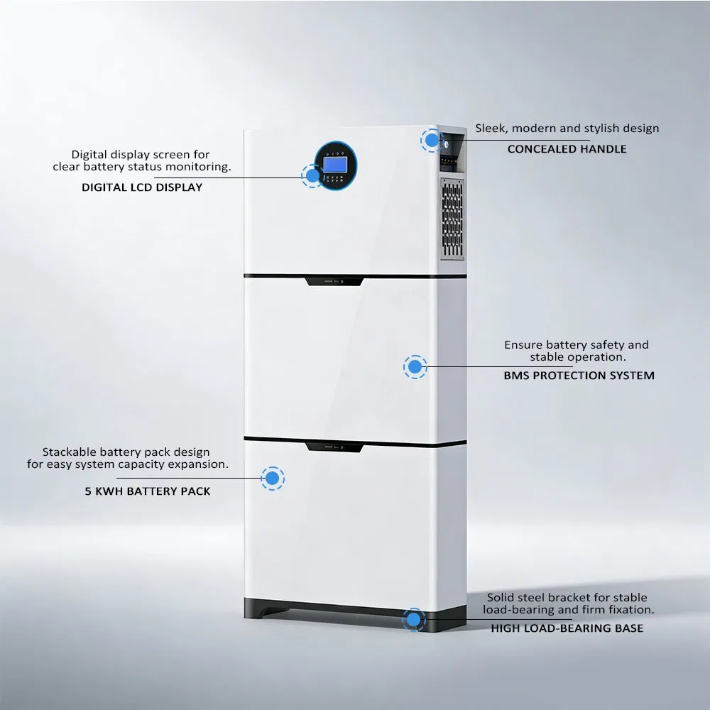 Sistema de Armazenamento de Energia Solar Tudo-em-Um