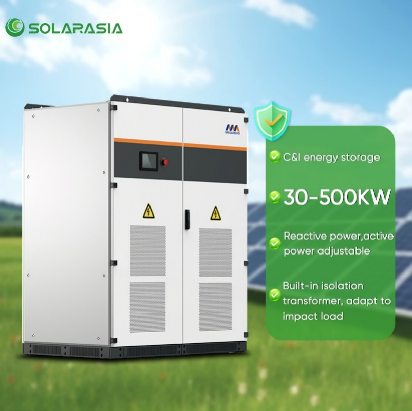 Inversor Solar Megarevo Mps 500kw 250kw 150kw 100kw 50kw Inversor Solar Híbrido Inteligente para Sistema de Armazenamento de Energia