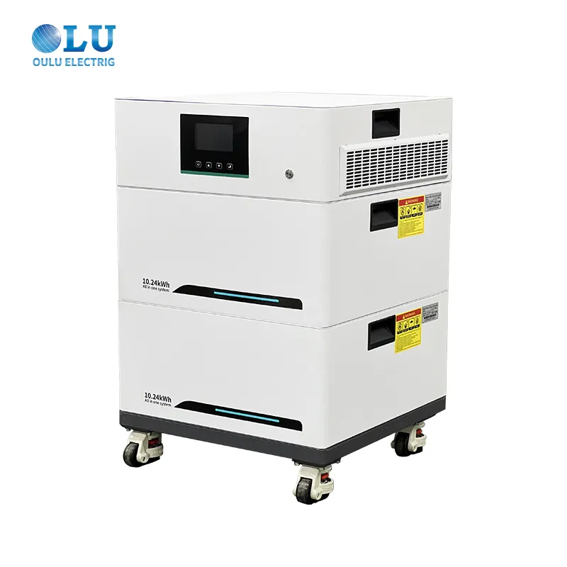 10kVA Sistema Solar Híbrido LiFePO4 Inversor de Armazenamento de Energia com Bateria de Íon de Lítio