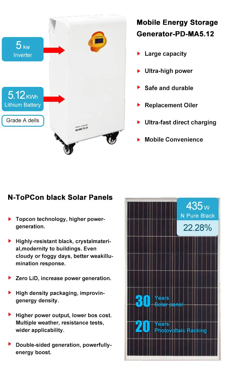 Complete 20kw Sistema de Energia Solar 5kw 10kw 12kw 15kw Sistema de Energia Solar Híbrido para Uso Residencial Sistema de Painéis Fotovoltaicos Solar com Armazenamento em Bateria de Lítio