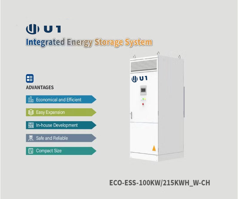 Sistema de Armazenamento de Energia com Bateria de Lítio para Carregamento Solar 215kwh em Contêiner