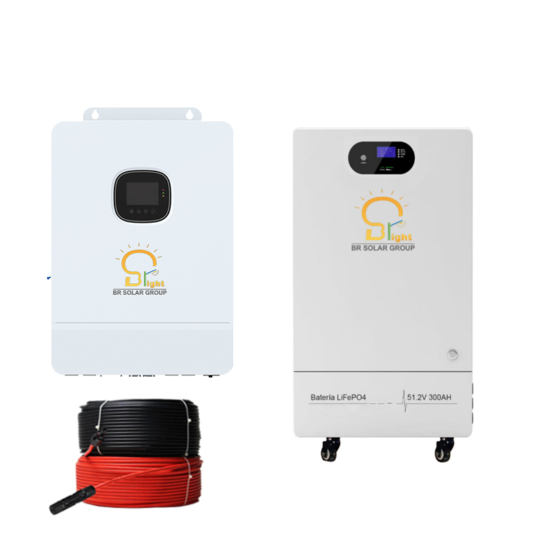 5kw 10kw 15kw 6kw Sistema de Energia Solar Híbrido Portátil para Karaoke em Casa com Módulo Solar PV, Painel de Energia Solar, Armazenamento, Limpeza, Rastreamento e Bateria