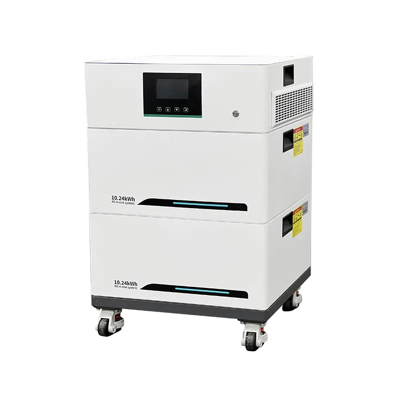 10kVA Sistema Solar Híbrido LiFePO4 Inversor de Armazenamento de Energia com Bateria de Íon de Lítio