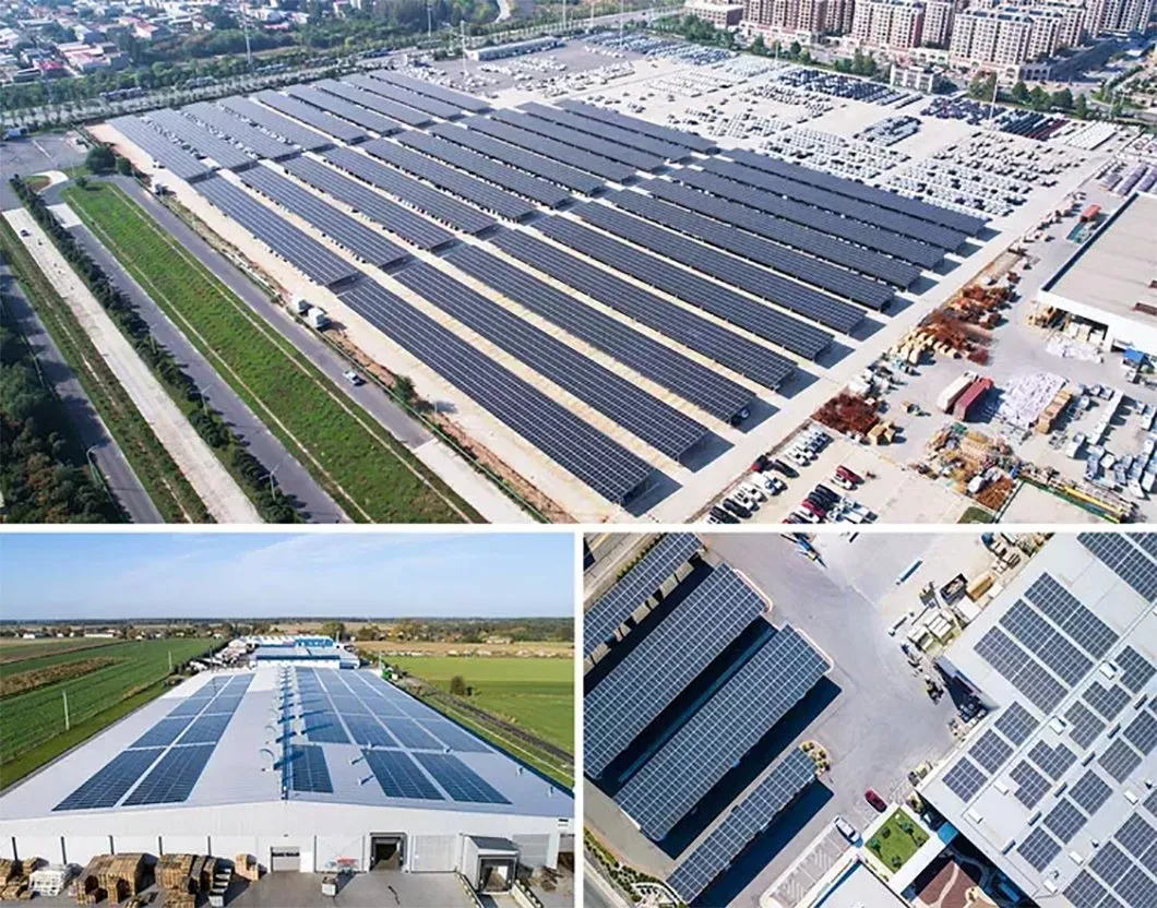 Sistema de Armazenamento de Energia Solar Comercial e Industrial Growatt 50kw 100kw Kit Completo de Sistema Híbrido de Energia Solar