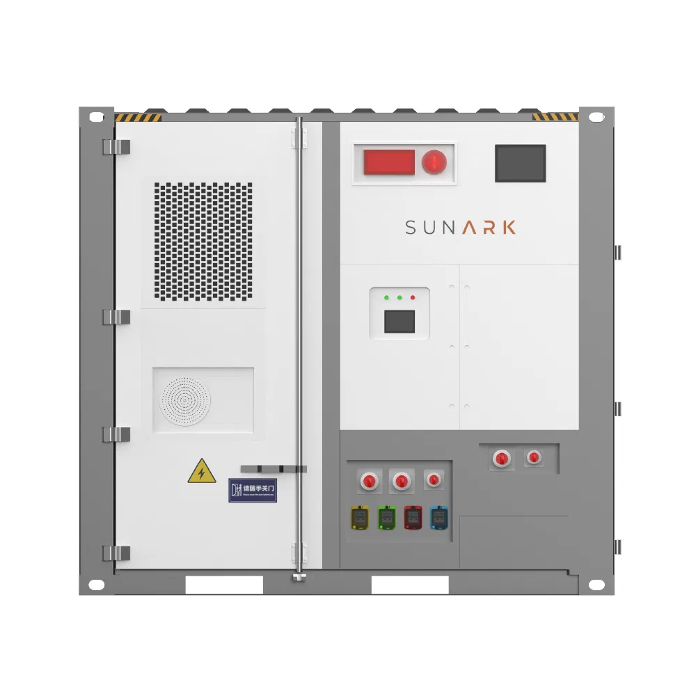 Sistema de Armazenamento de Bateria Solar Sunark Container Bess Energia 300kwh 500kwh 600kwh Sistema de Resfriamento Líquido Hv