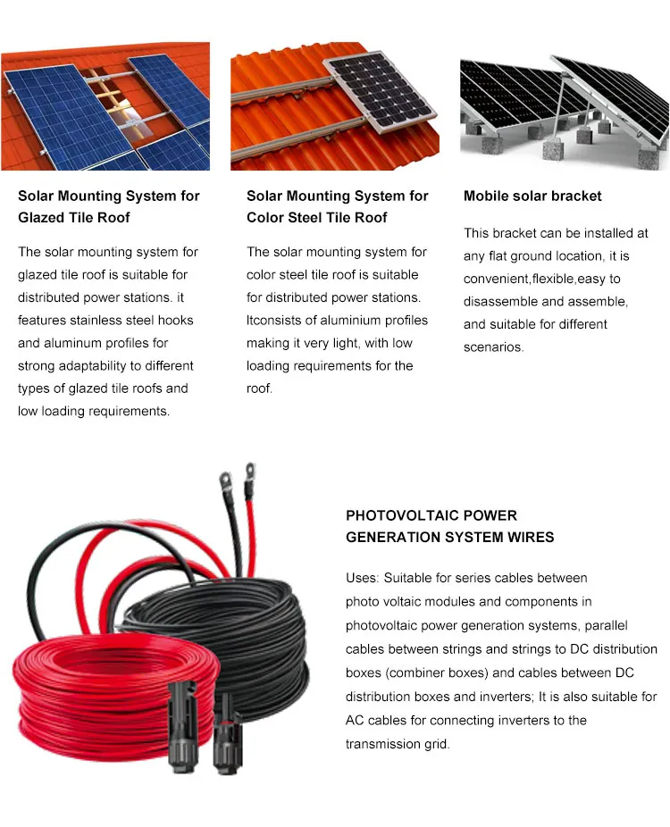 Complete 20kw Sistema de Energia Solar 5kw 10kw 12kw 15kw Sistema de Energia Solar Híbrido para Uso Residencial Sistema de Painéis Fotovoltaicos Solar com Armazenamento em Bateria de Lítio