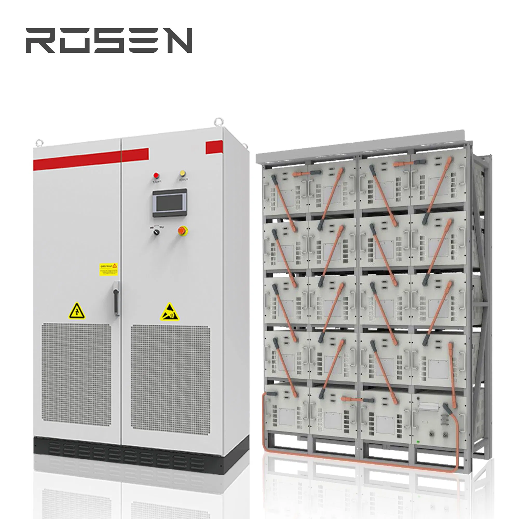 Solução de Energia Ess 100kwh 300kwh para Sistema de Armazenamento de Bateria Solar em Microrede