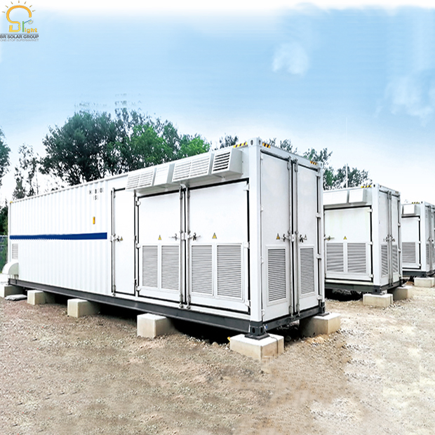 Sistema de Armazenamento de Energia Solar em Painéis Solares Off Grid com Bateria Comercial Renovável em Contêiner Ess-1mwh