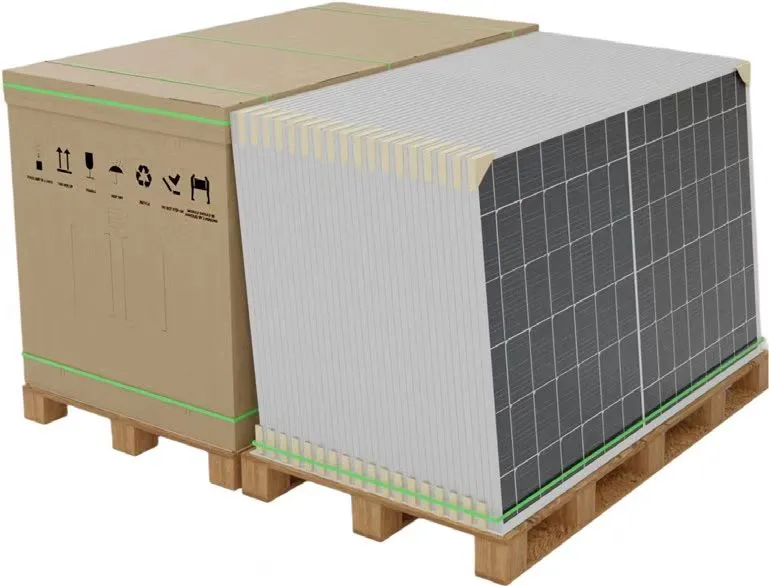 Transporte e envio de componentes solares