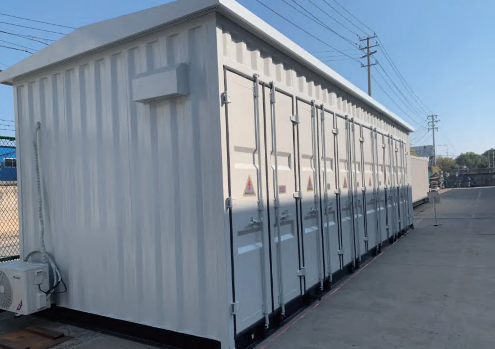 100kw Sistema de Armazenamento de Energia em Baterias Ess para 10MW Projeto Solar