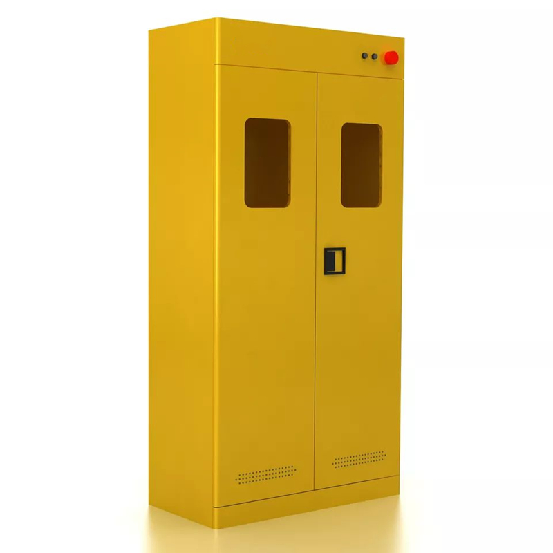 Armário de Segurança para Cilindros de Gás com Detector Sensível Armário para Três Garrafas