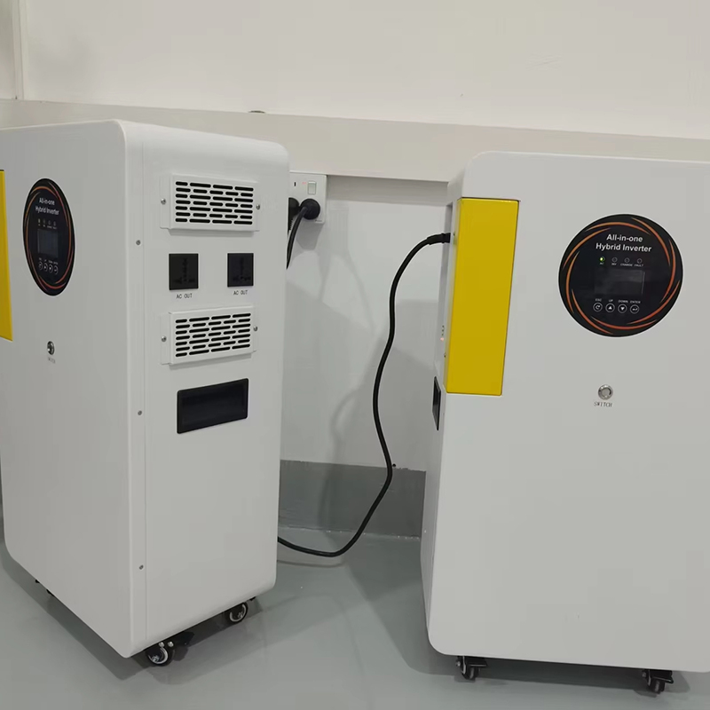 3.6kw Inversor Solar de Rede 25.6V 7.68kwh 300ah LiFePO4 Sistema de Armazenamento de Energia Residencial All-in-One com Bateria de Lítio