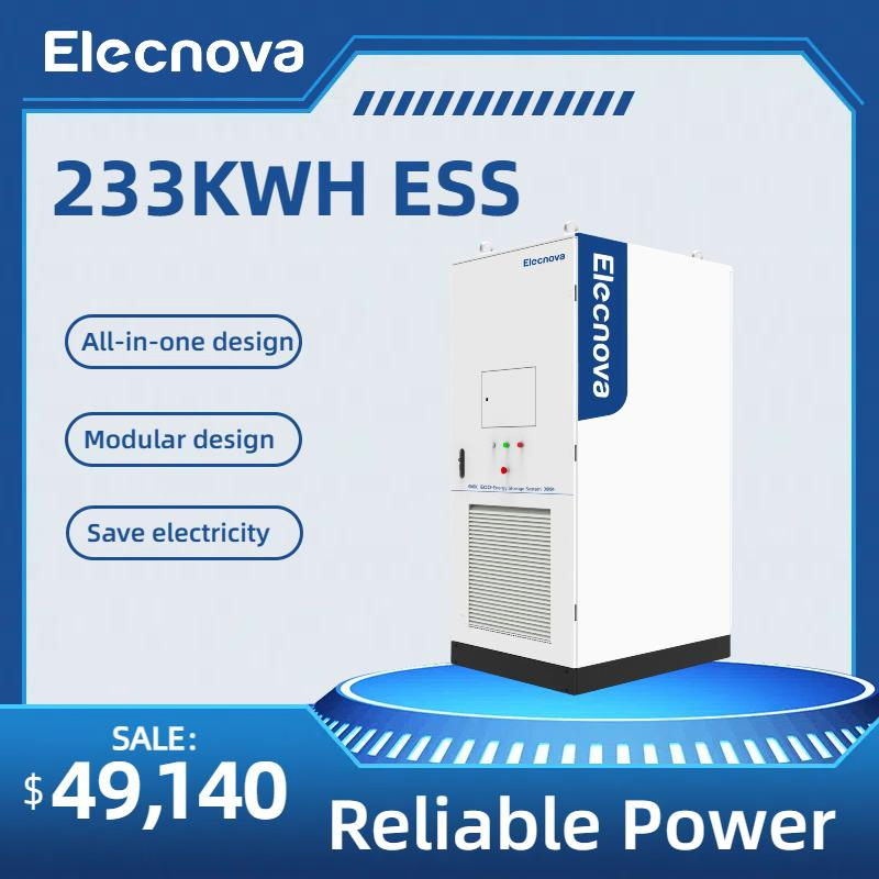 200kwh Sistema de Backup Elétrico Solar de Íon de Lítio Líquido Tudo em Um LiFePO4 Sistemas de Armazenamento de Energia de Bateria