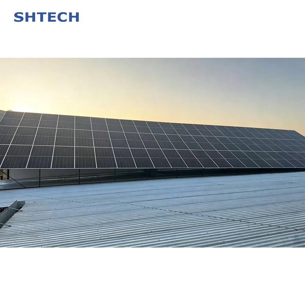 Shtech 5kw 10kw 15kw 20kw 25kw 30kw 2MW Conjunto Completo de Células Solares Produtos de Painéis Fotovoltaicos PV Inversor Gerador Kits de Armazenamento de Energia Sistema de Energia para Casa
