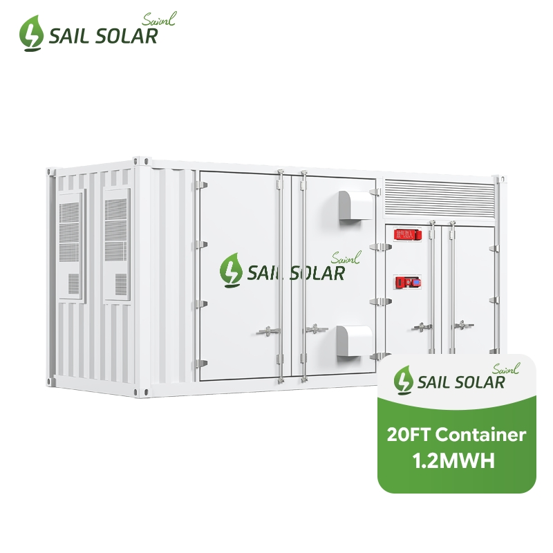 Bess 1.2MW Sistema de Armazenamento de Energia Solar em Container Tudo-em-Um 500kw Microrede Tudo-em-Um