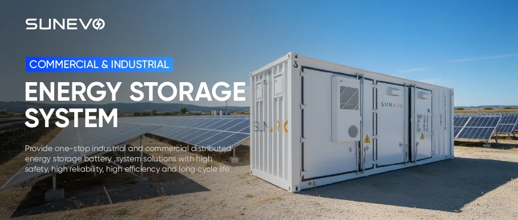 Sistema de Armazenamento de Bateria Solar Comercial 500 Kw 1mwh 1MW 2mwh