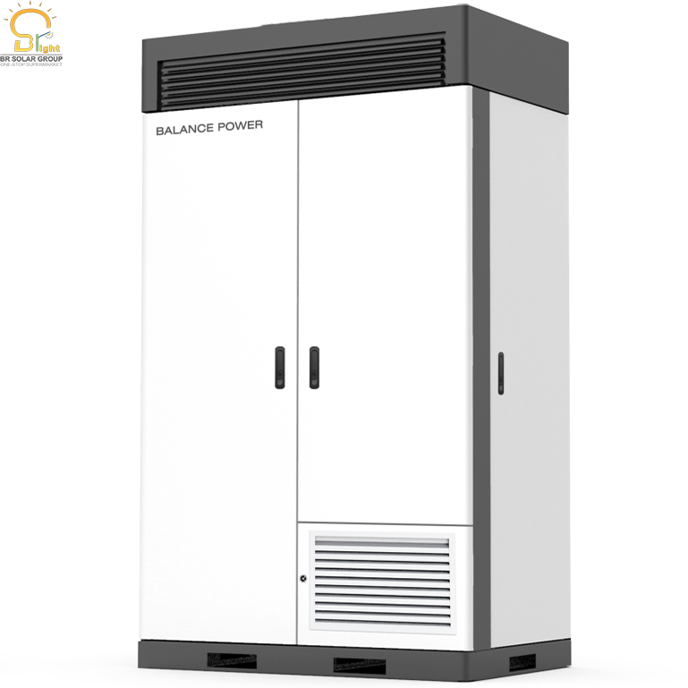 Sistema de Armazenamento de Energia Solar em Painéis Solares Off Grid com Bateria Comercial Renovável em Contêiner Ess-1mwh