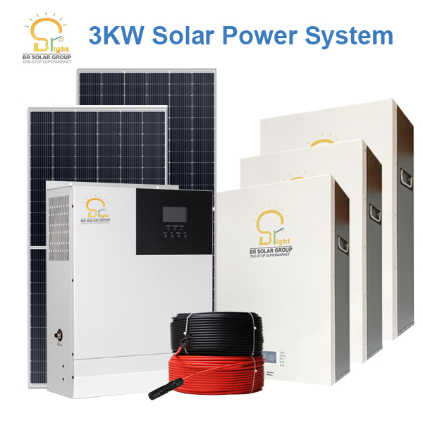 Sistema de Armazenamento de Energia Off-Grid Solar Industrial para Casa, Tudo em Um, com CE