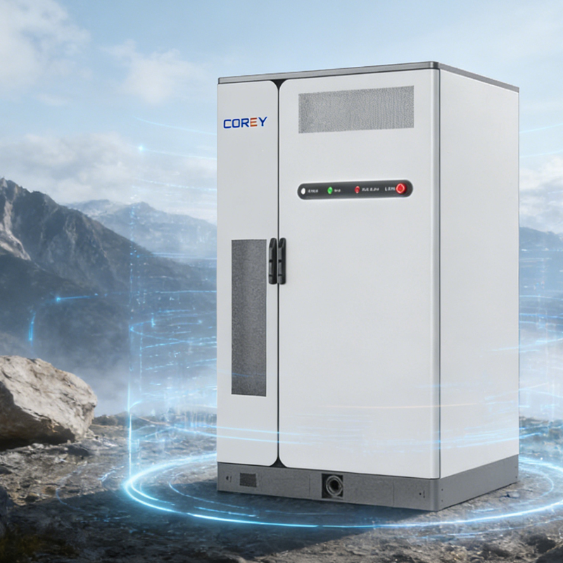 Sistemas de Armazenamento de Energia Comercial de Alta Tensão 233kwh Baterias de Íon de Lítio Resfriamento a Ar Condicionado Sistemas de Armazenamento de Energia Solar