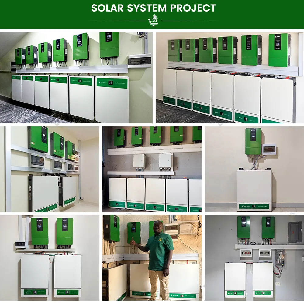 Componentes do Sistema de Energia Solar Híbrido