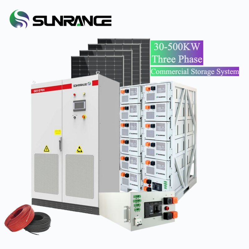 25 Anos de Garantia 100kw Sistema de Módulo Solar PV 200kwh Sistema de Armazenamento de Energia Solar para Fazenda Comercial