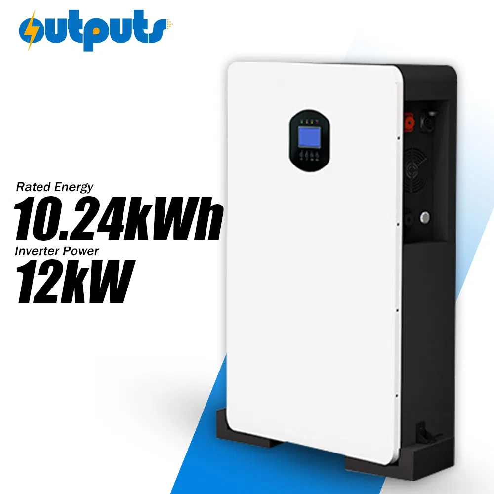 Sistema de Armazenamento de Energia com Bateria All-in-One LiFePO4 para Backup Completo de Casa e Energia Solar