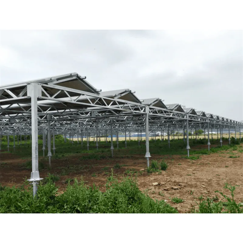Fazenda Solar Híbrida Suporte Solar Usina Solar Montagem Bateria Solar Sistema de Armazenamento de Energia