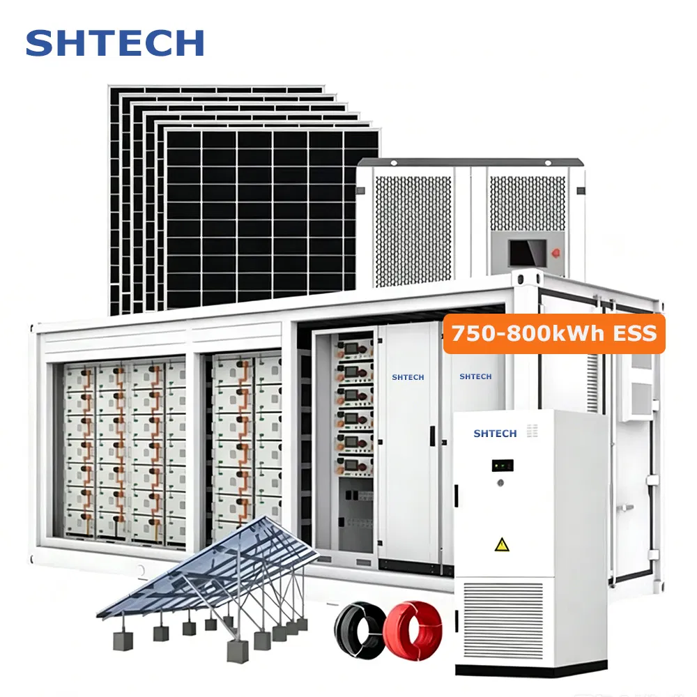 750kwh 800kwh Bateria Solar Powerwall de Lítio LiFePO4 Íon de Lítio para Sistema de Armazenamento de Energia Solar Contêiner de Energia