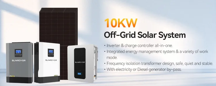 Sistema de Energia Solar Residencial 10kw12kw Inversor Off Grid Sistema de Armazenamento de Energia Solar Venda Quente na Tanzânia