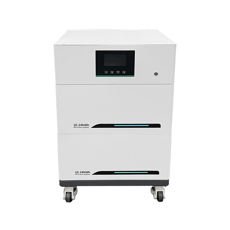10kVA Sistema Solar Híbrido LiFePO4 Inversor de Armazenamento de Energia com Bateria de Íon de Lítio