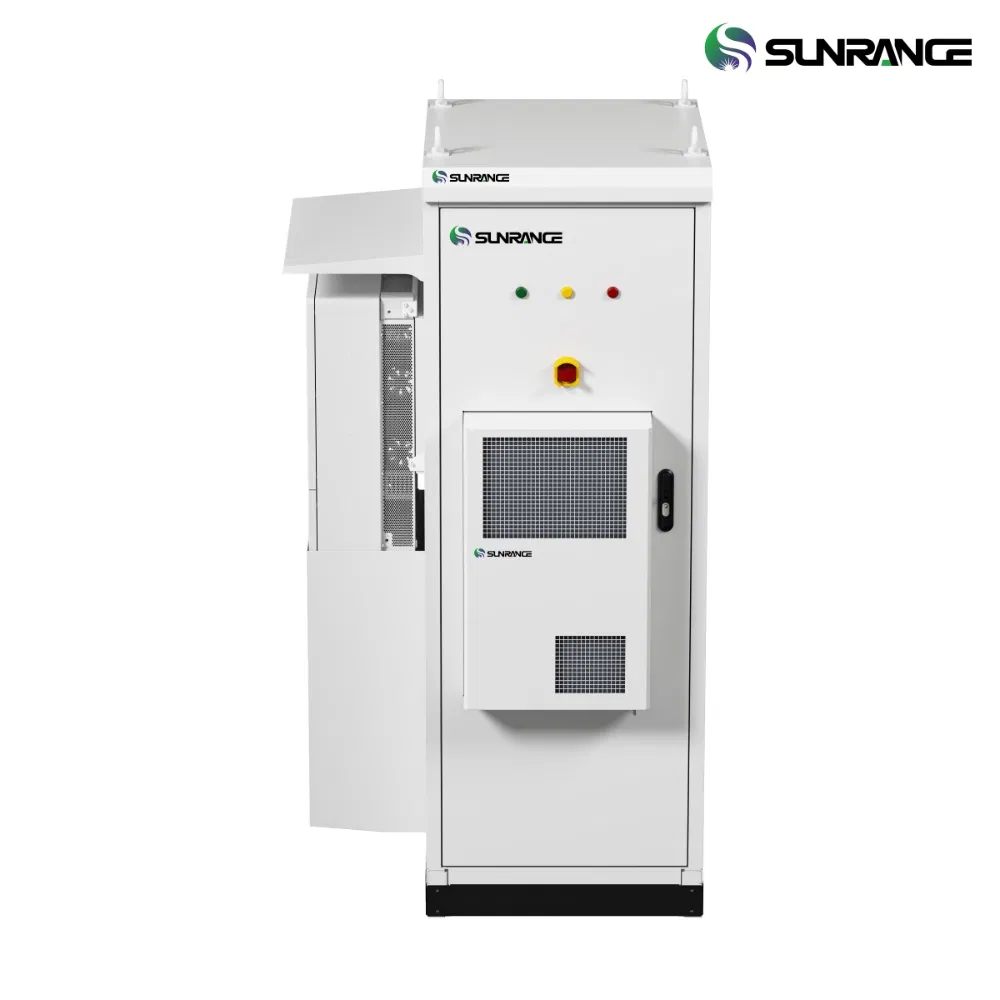 Gabinete de Energia Solar Tudo em Um Sunrange Microgrid 50kw a 200kw Sistema Pré-Wirado Plug and Play com Inversor MPPT e Armazenamento de Energia