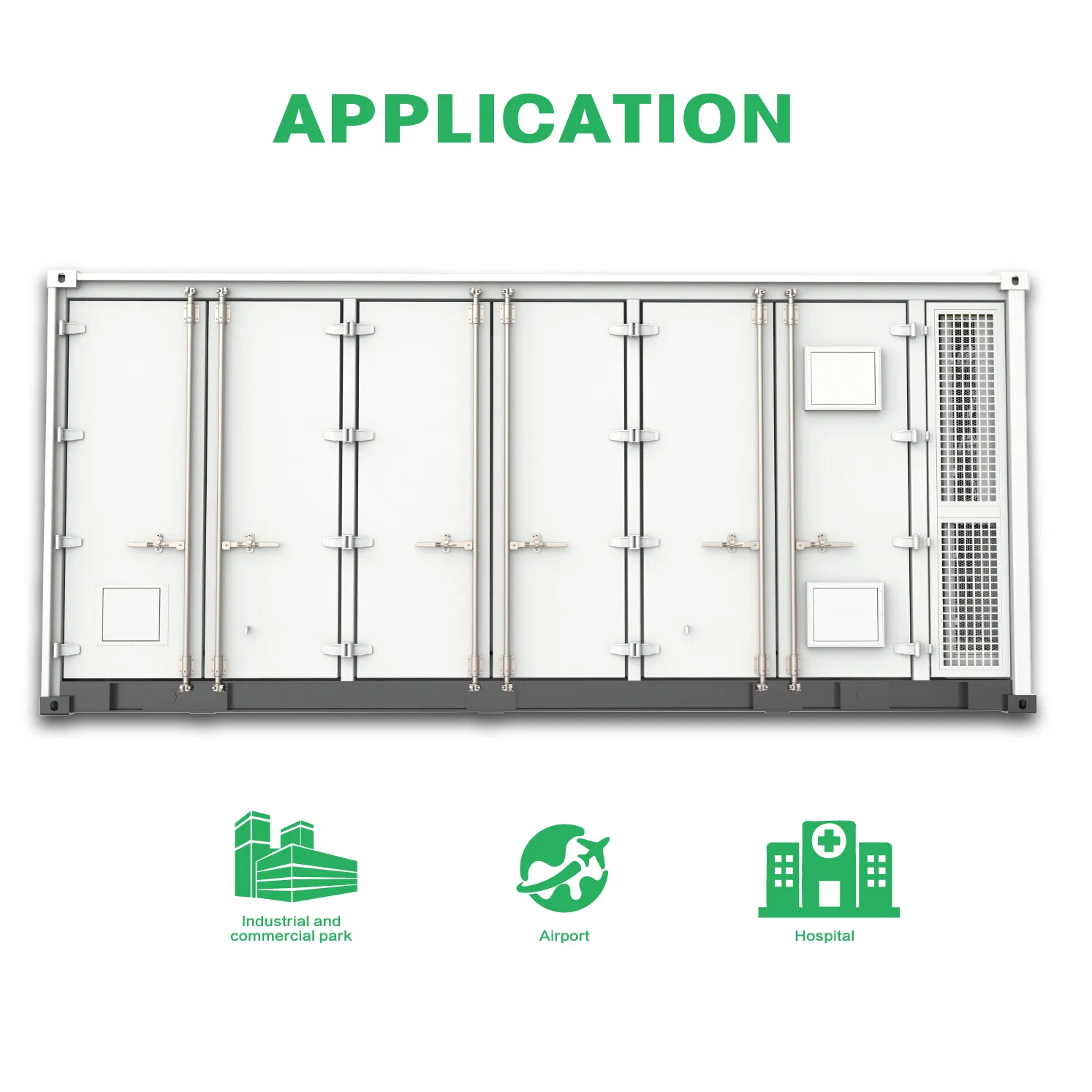 1mwh LiFePO4 Sistema de Armazenamento de Energia de Células de Bateria, Sistema de Armazenamento de Energia Solar Fotovoltaica