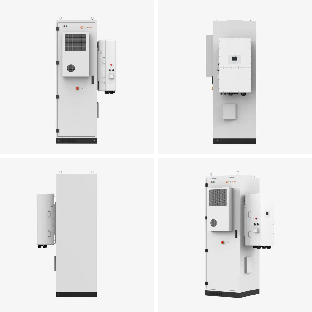 Sistema de Armazenamento de Energia Solar com Bateria de Backup Sunark Ess 30kw 50kw 60kwh