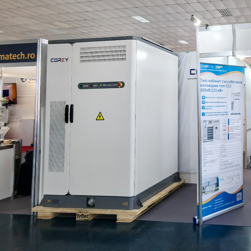 Sistemas de Armazenamento de Energia Comercial de Alta Tensão 233kwh Baterias de Íon de Lítio Resfriamento a Ar Condicionado Sistemas de Armazenamento de Energia Solar