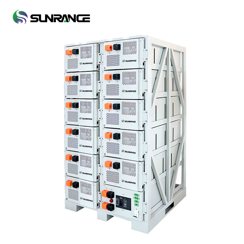 Sistema de Energia Solar Armazenamento de Energia Sistemas de Bateria de Lítio Gerador 50kw 60kw 80kw 100kw Sistema Híbrido de Energia Solar 0.5c 1c Sistema de Armazenamento Solar