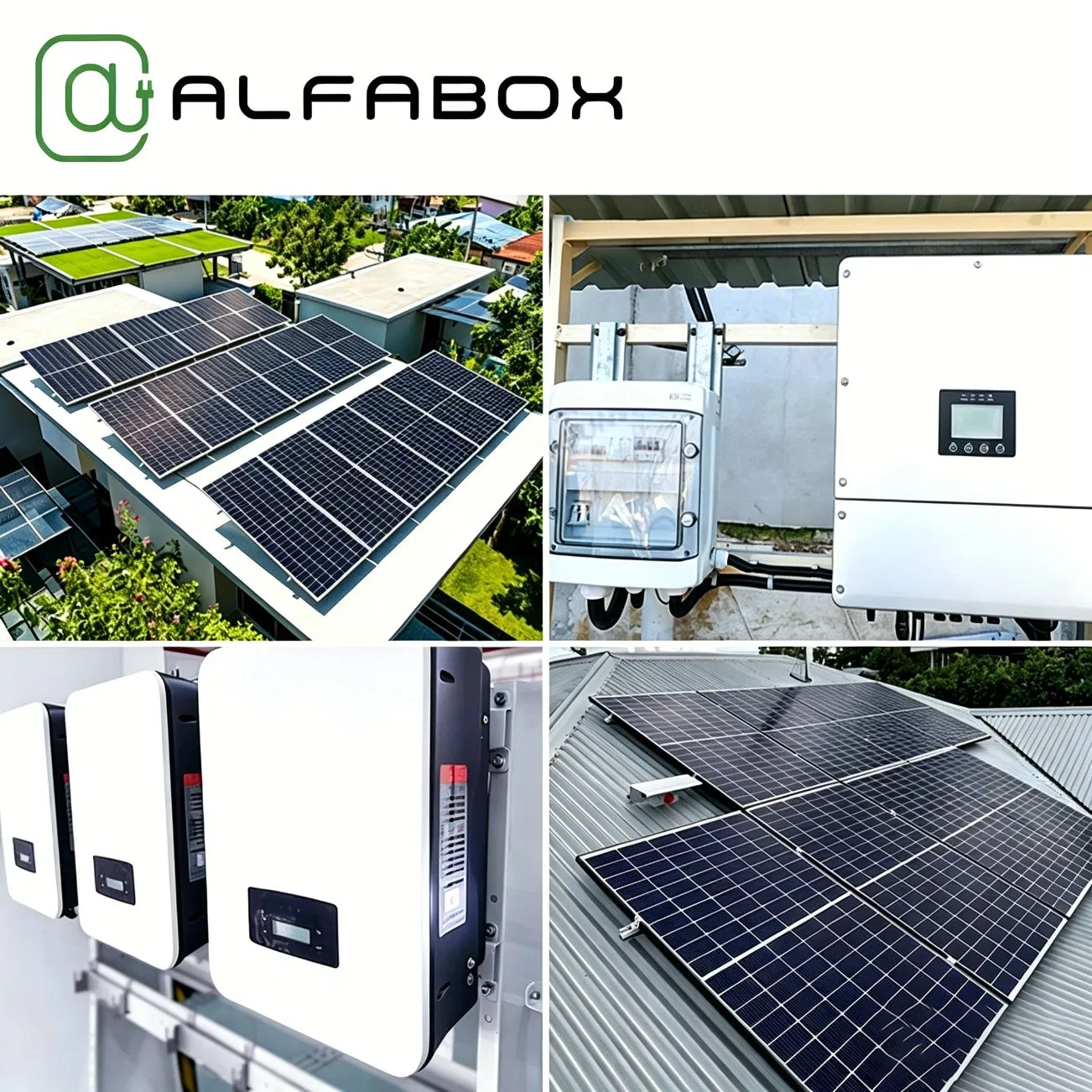 10kw Sistema de Armazenamento de Energia Solar Híbrido Residencial