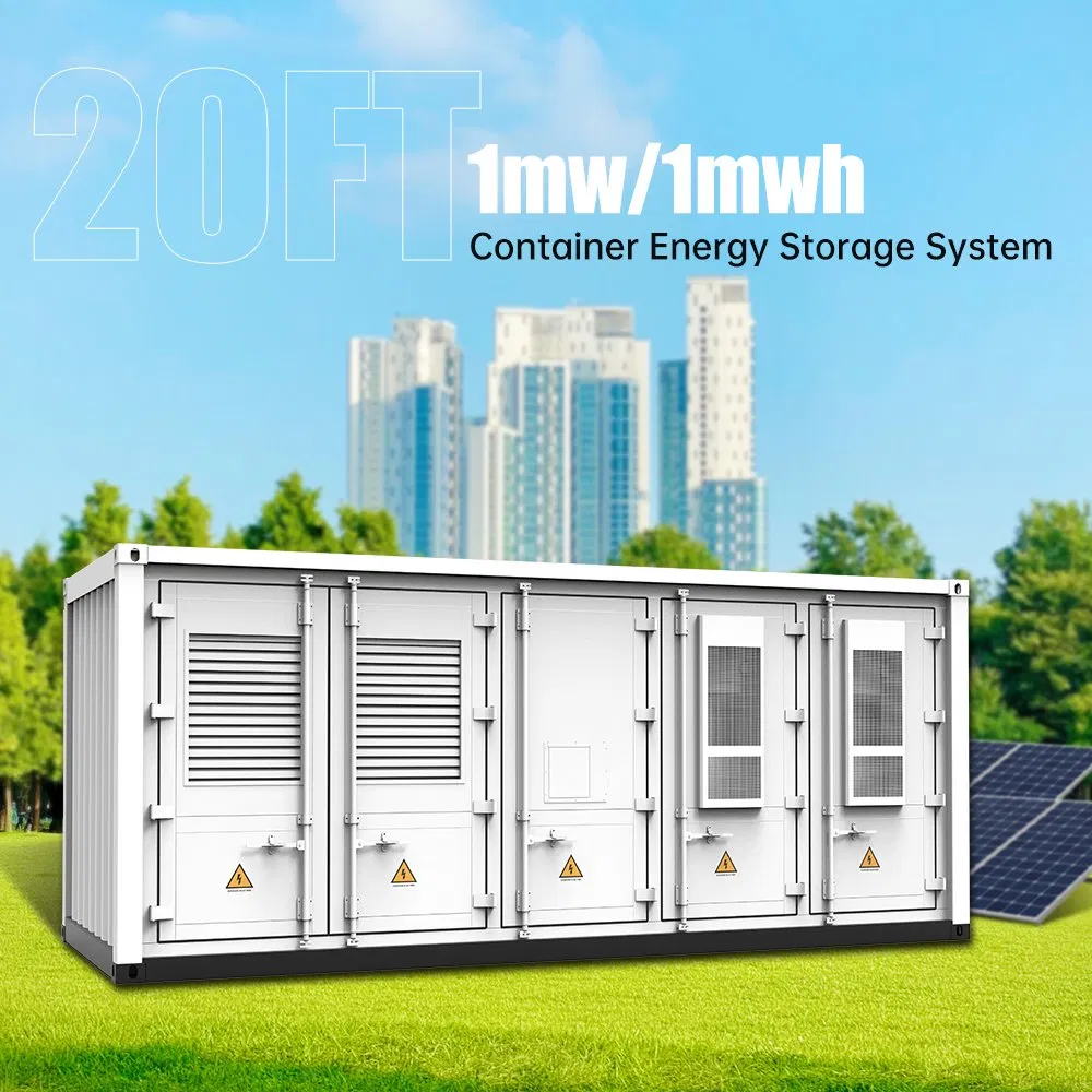 Beny 1mwh 1MW 0.5MW Contêiner de Armazenamento de Energia Bateria de Lítio Bess Energia Solar 20FT Preço do Sistema de Armazenamento de Energia