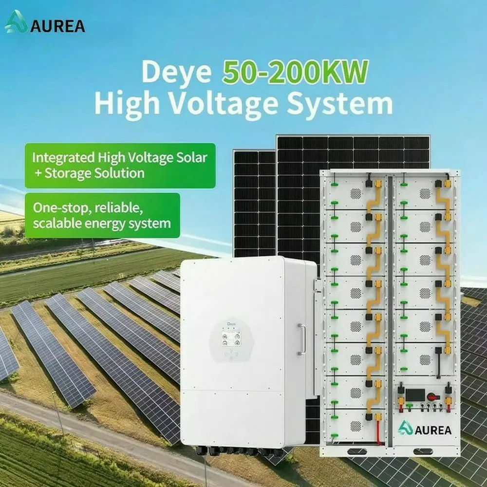 Aurea 250kw 350kw 450kw 550kw on off Grid Hybrid Solar System Commercial Industrial Energy Storage Solar System with Lithium Battery