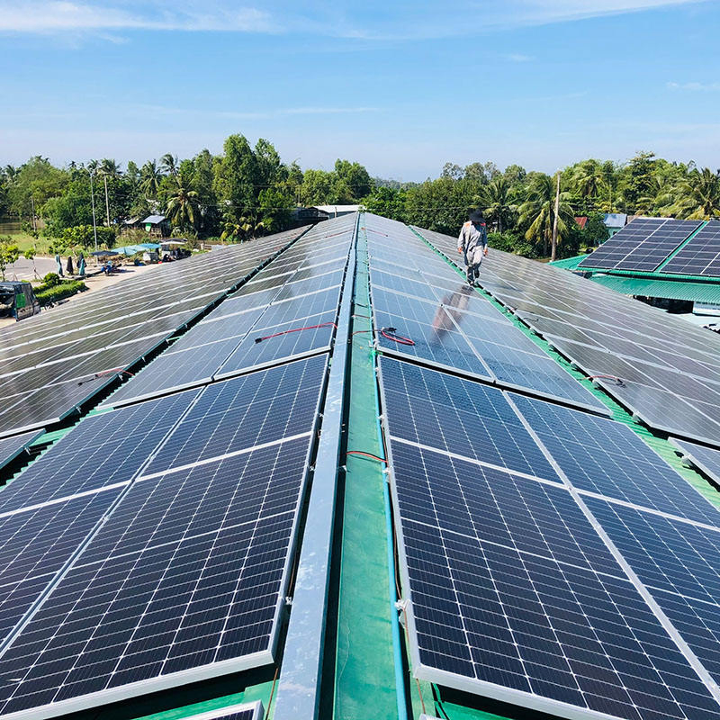 100kw Sistema Híbrido/Off Grid de Energia Solar com Bateria de Íon de Lítio Inversor Módulo PV Painéis Armazenamento de Energia Híbrido Portátil