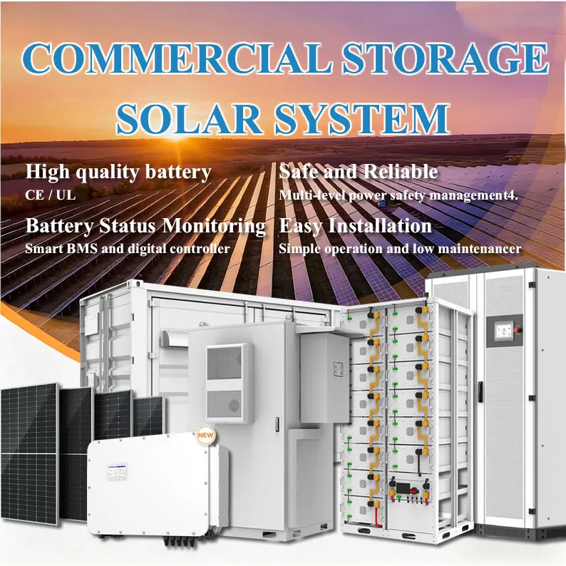 1mwh Sistema de Armazenamento de Baterias de Lítio Container Solar para Industrial e Comercial