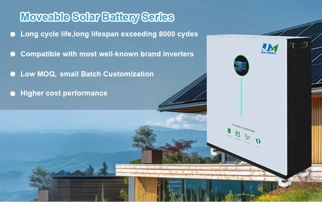 JM LiFePO4 48V 600ah 30kwh Sistema de Armazenamento de Energia Solar 4