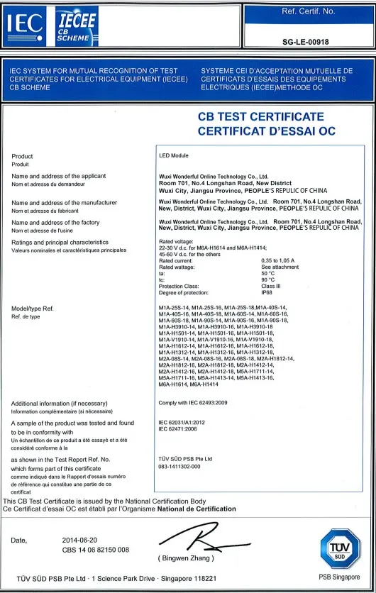 Certificação Adicional 1