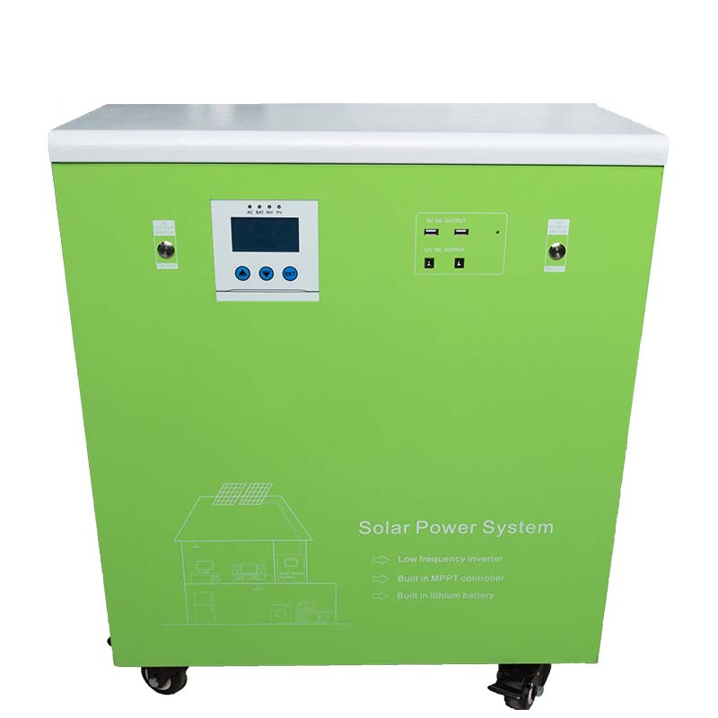 Sistema de Energia Solar Portátil de Armazenamento de Energia Tudo em Um