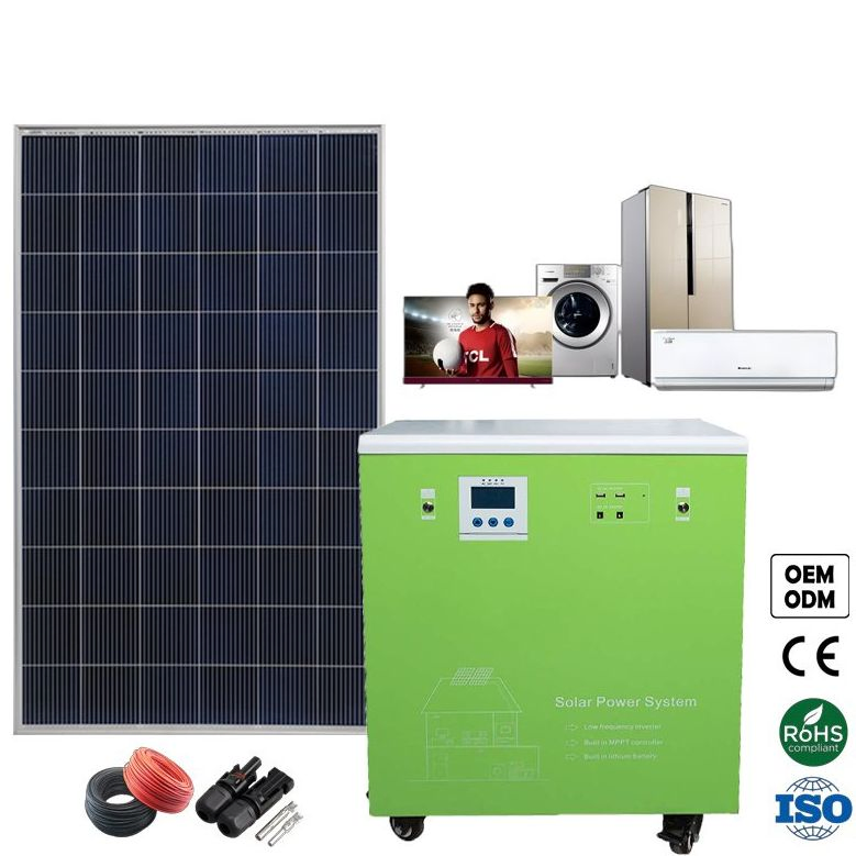 Sistema de Energia Solar Portátil de Armazenamento de Energia Tudo em Um