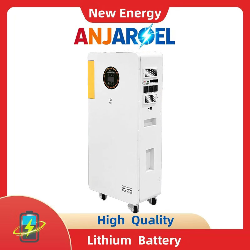 Sistema de Armazenamento de Energia Solar em Casa com Bateria de Lítio-Ion para Uso Industrial, Comercial e Residencial 6kw 16kwh Tudo em Um LiFePO4