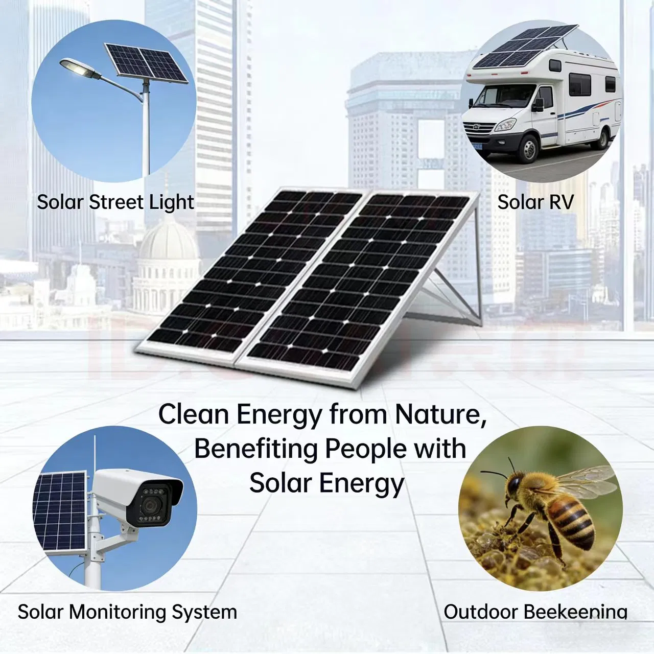 Sistema de Armazenamento de Bateria Solar para Energia Residencial