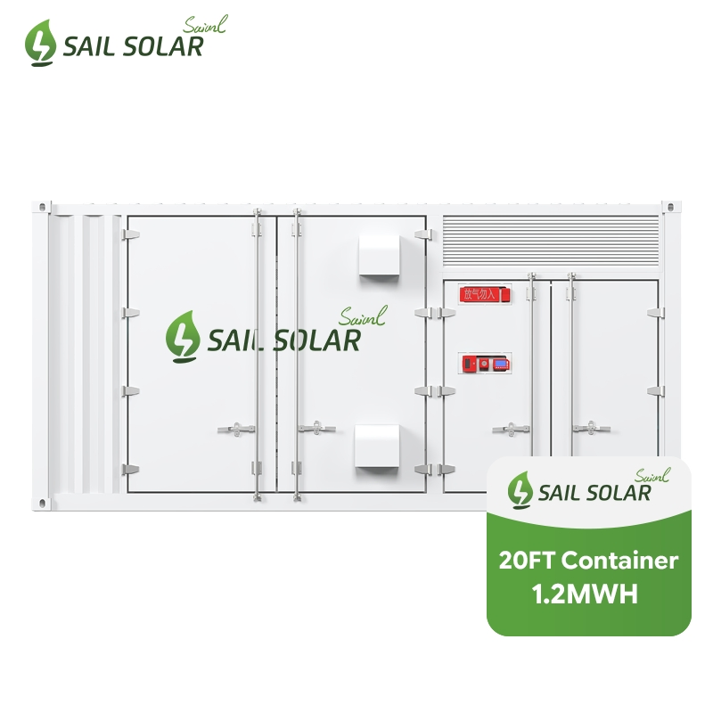 Bess 1.2MW Sistema de Armazenamento de Energia Solar em Container Tudo-em-Um 500kw Microrede Tudo-em-Um