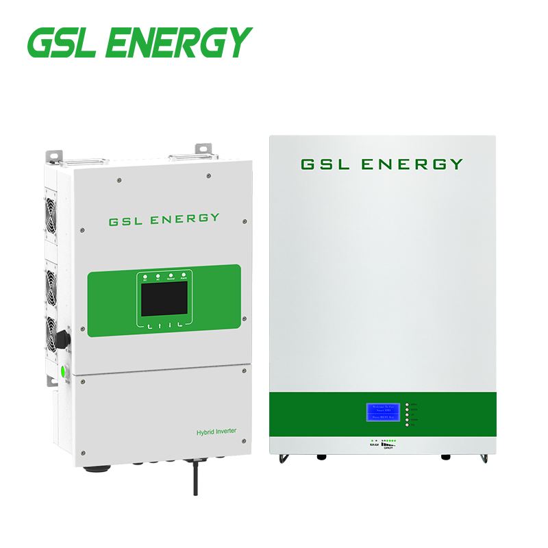 Sistema Híbrido Integrado de Energia Solar 5kw 10kw 15kw 20kw Sistema de Energia Solar com Controlador de Carga Solar MPPT